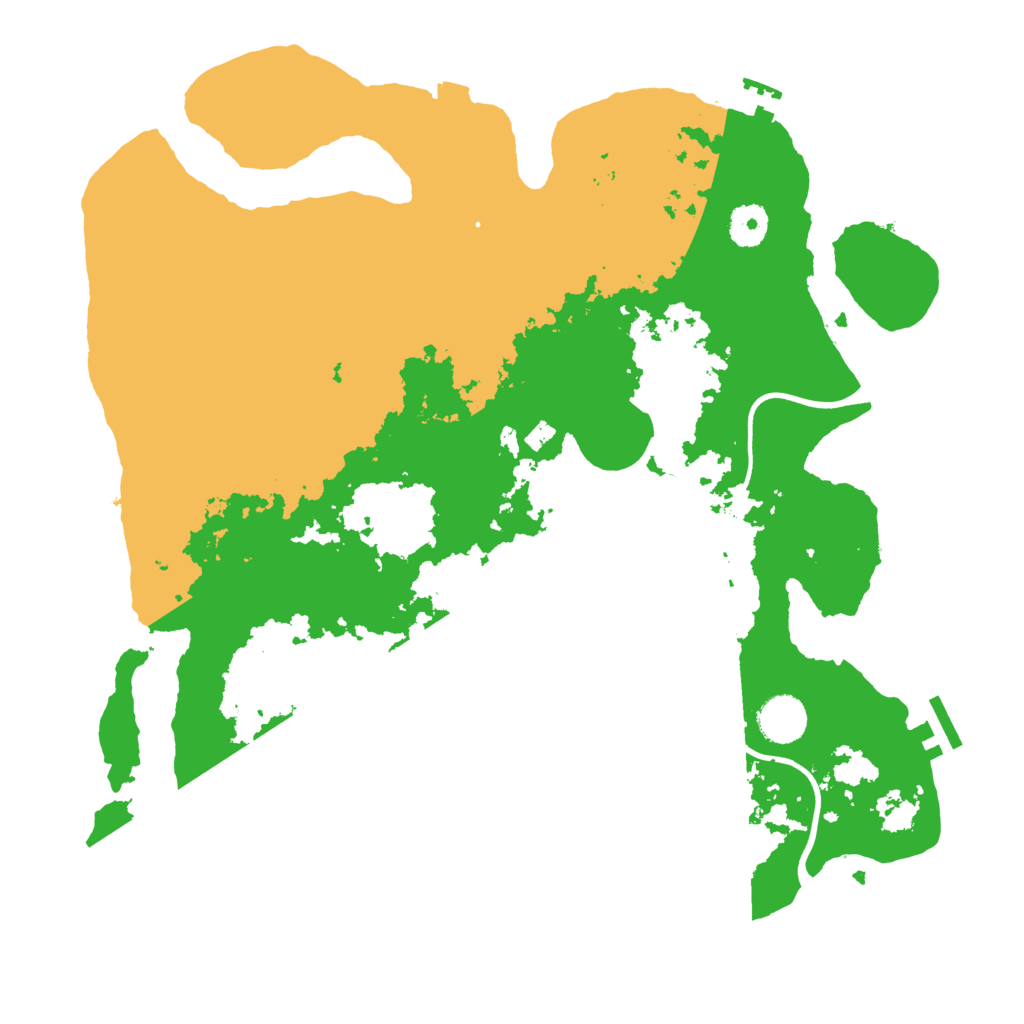 Biome Rust Map: Procedural Map, Size: 3750, Seed: 732531576