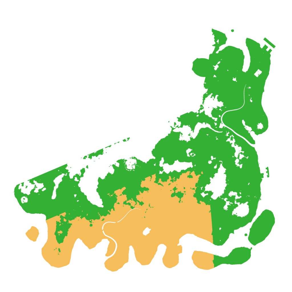 Biome Rust Map: Procedural Map, Size: 4250, Seed: 1265380018