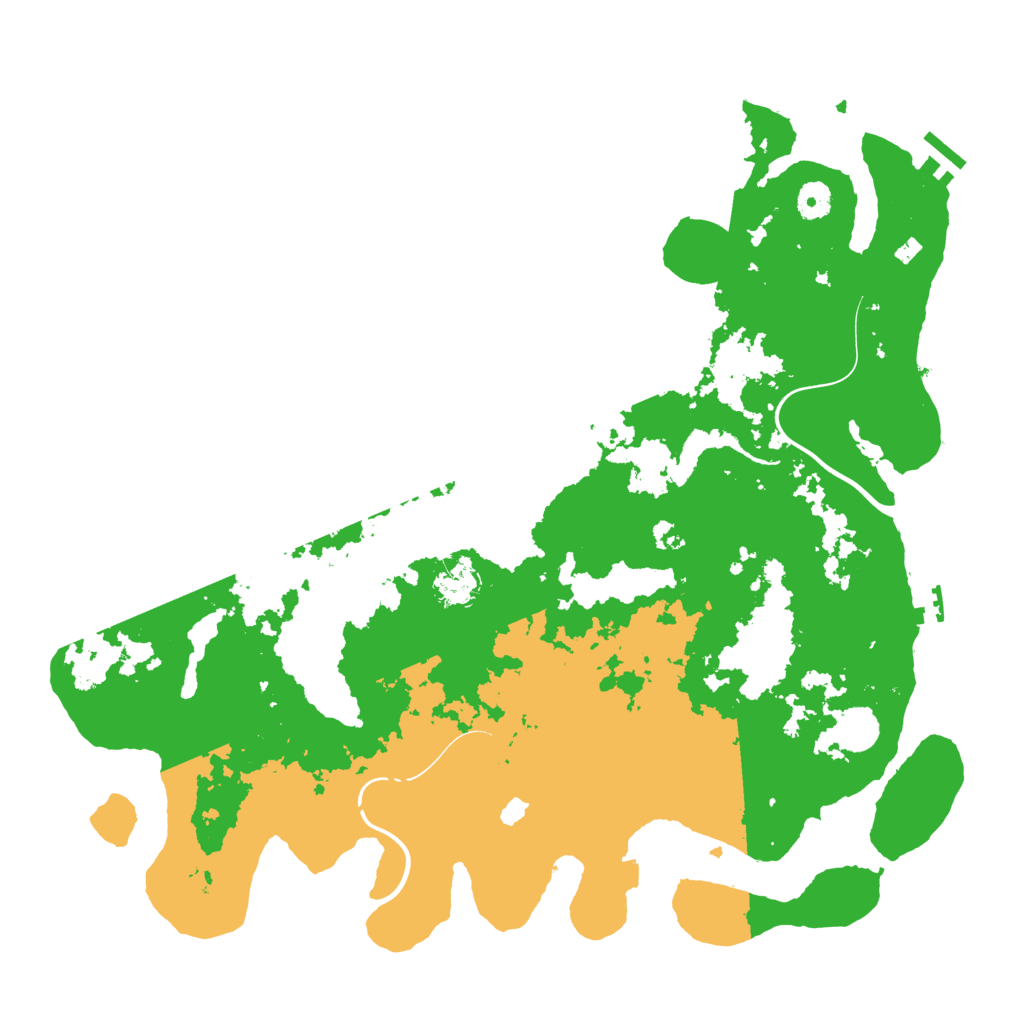 Biome Rust Map: Procedural Map, Size: 4250, Seed: 1265380018