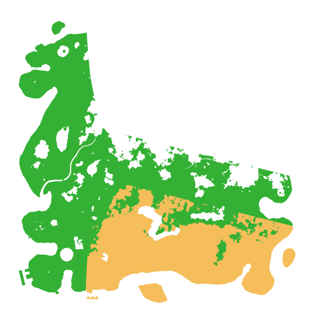 Biome Rust Map: Procedural Map, Size: 4250, Seed: 1231276522