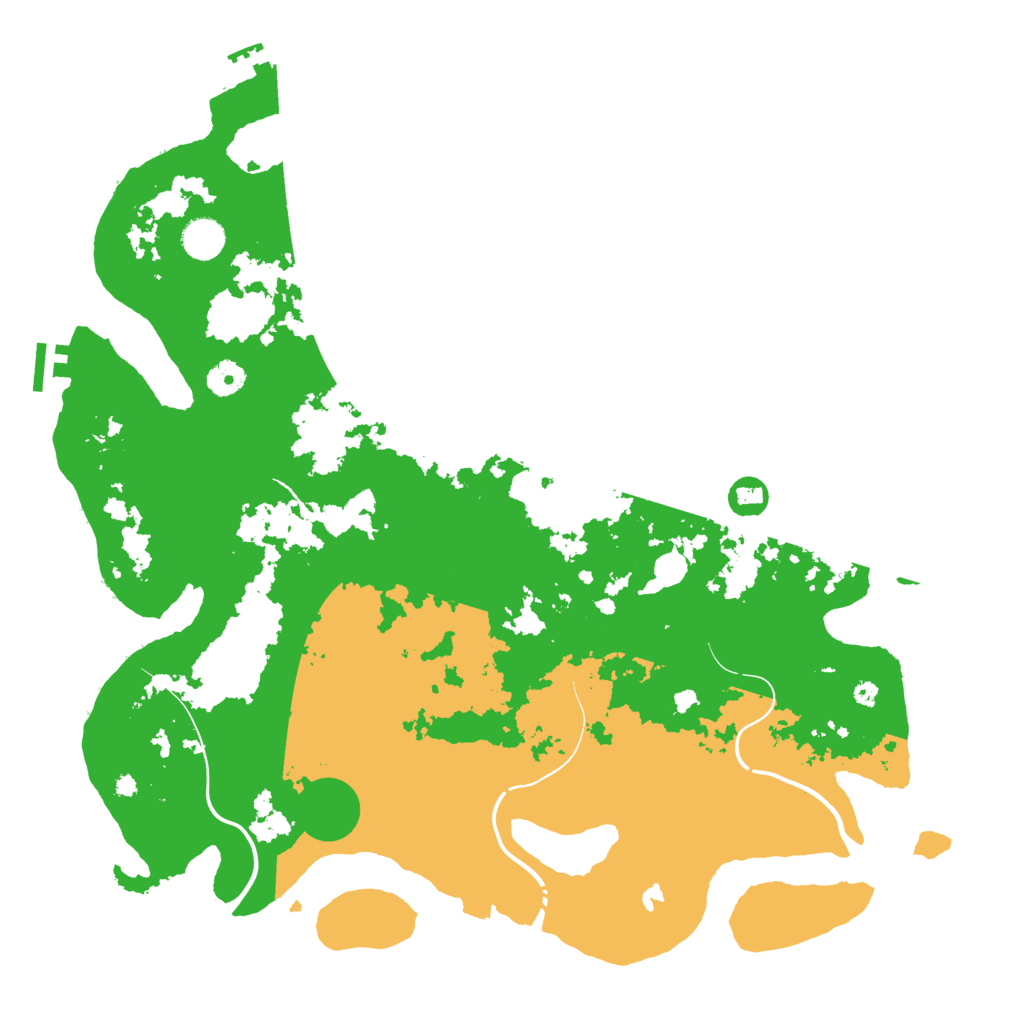 Biome Rust Map: Procedural Map, Size: 4250, Seed: 196123051