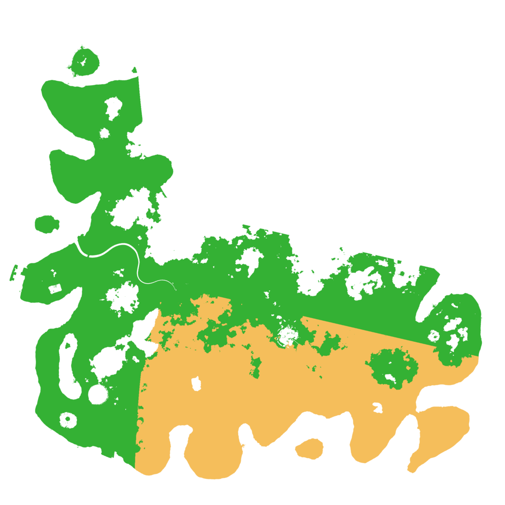 Biome Rust Map: Procedural Map, Size: 4500, Seed: 870593671