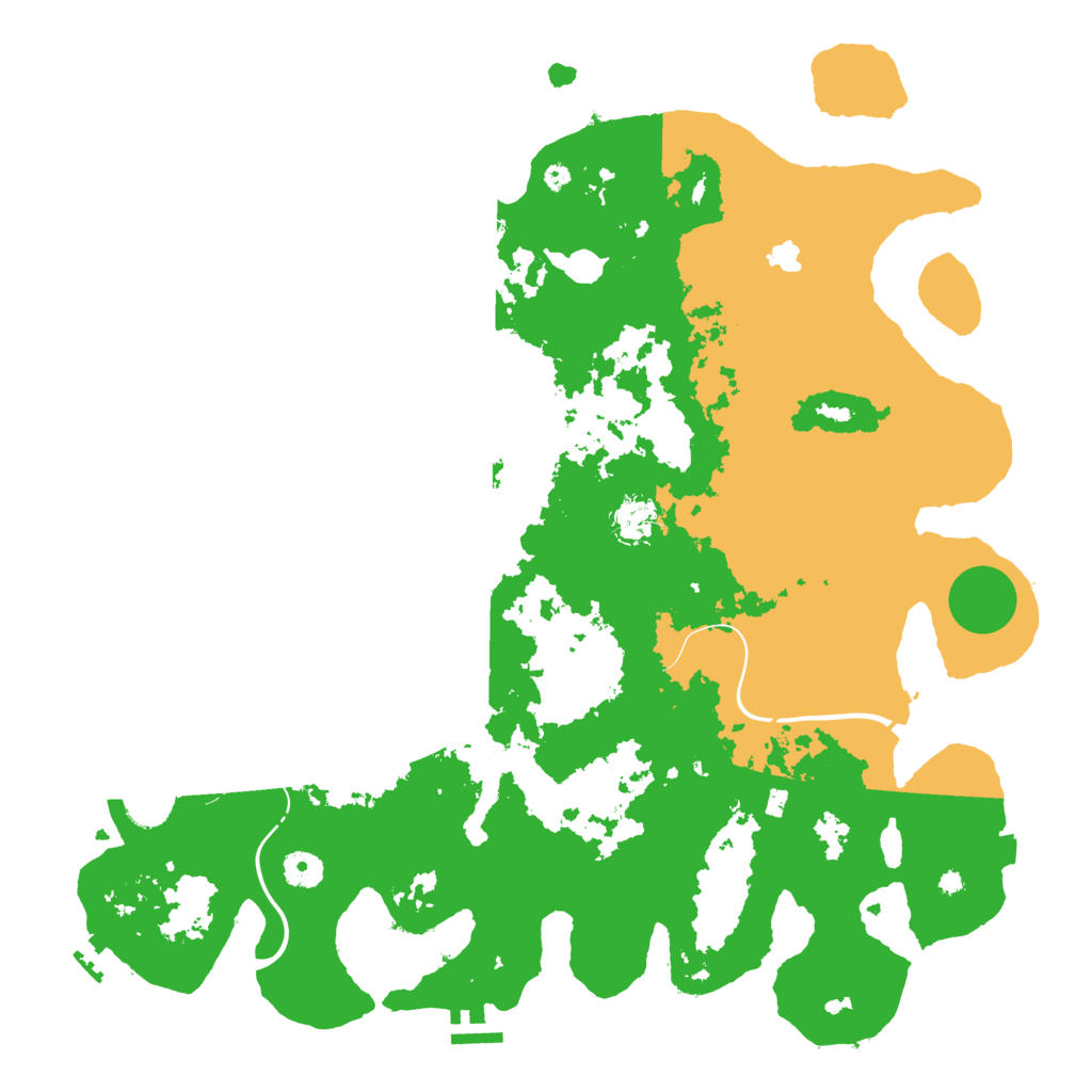 Biome Rust Map: Procedural Map, Size: 4250, Seed: 1567563704