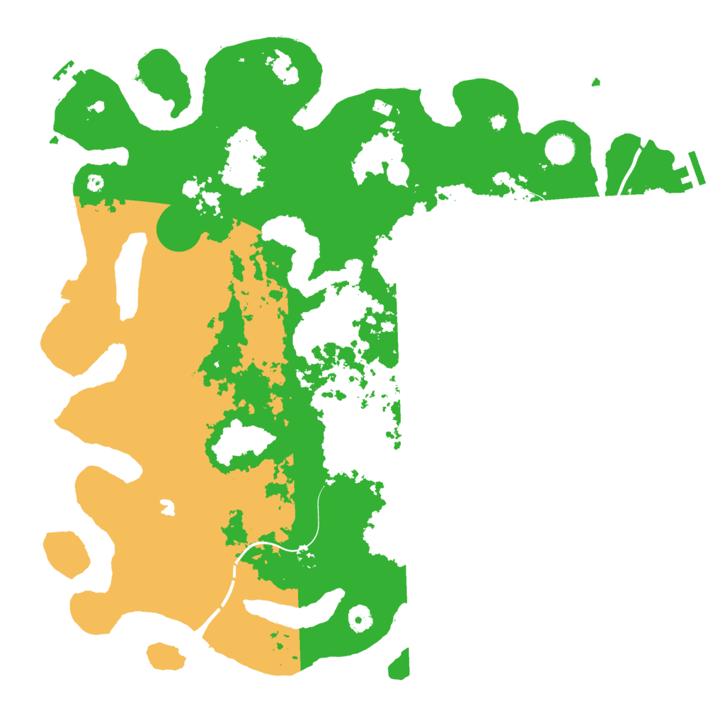 Biome Rust Map: Procedural Map, Size: 4250, Seed: 2107662342