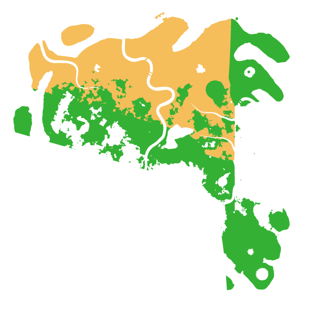 Biome Rust Map: Procedural Map, Size: 4500, Seed: 315686147