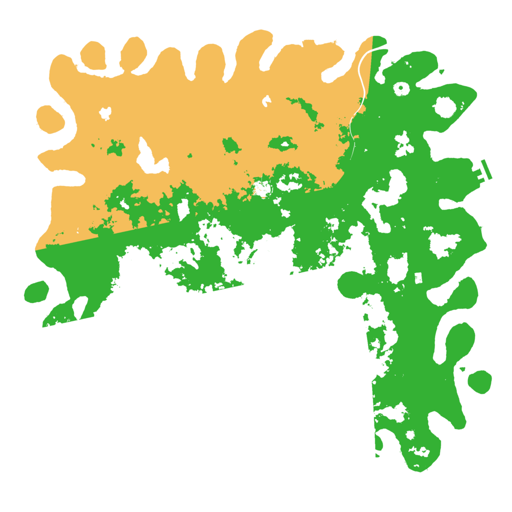 Biome Rust Map: Procedural Map, Size: 5000, Seed: 329485