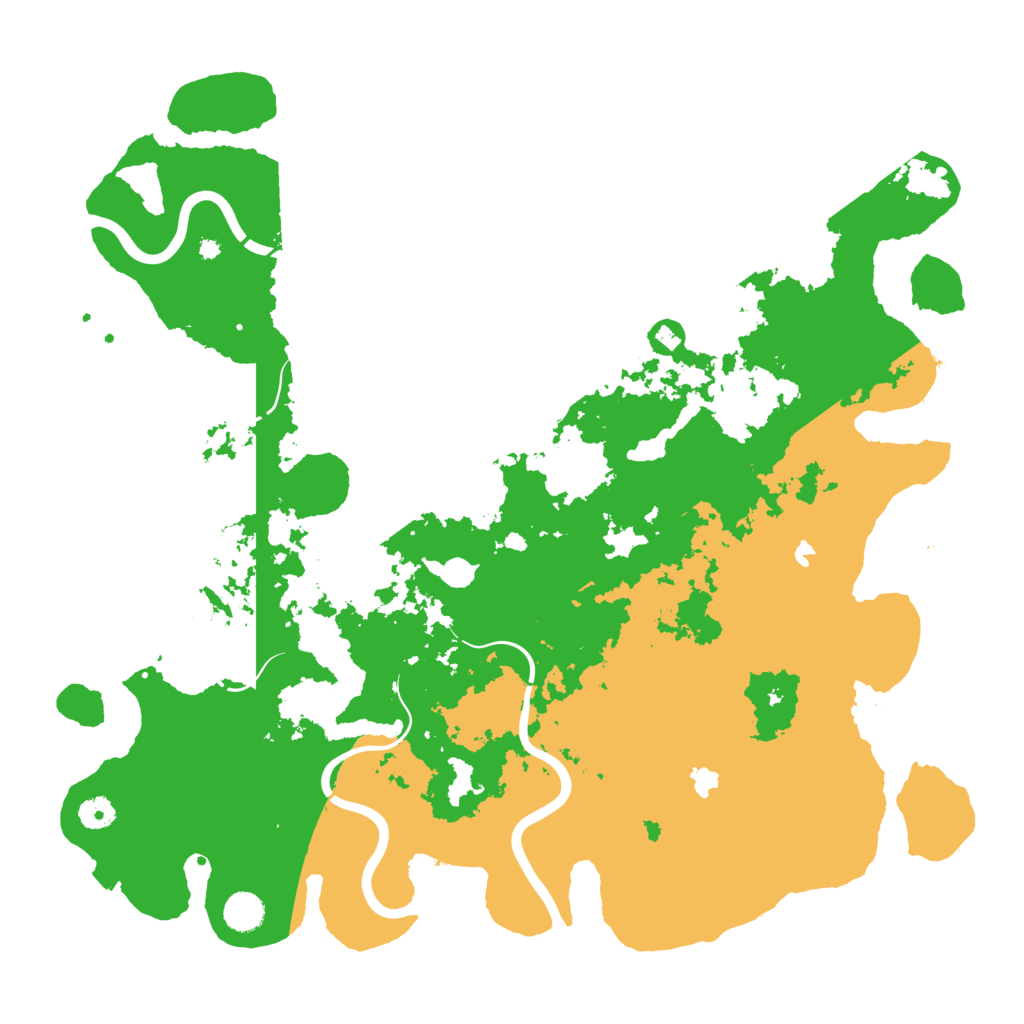 Biome Rust Map: Procedural Map, Size: 4500, Seed: 17364500