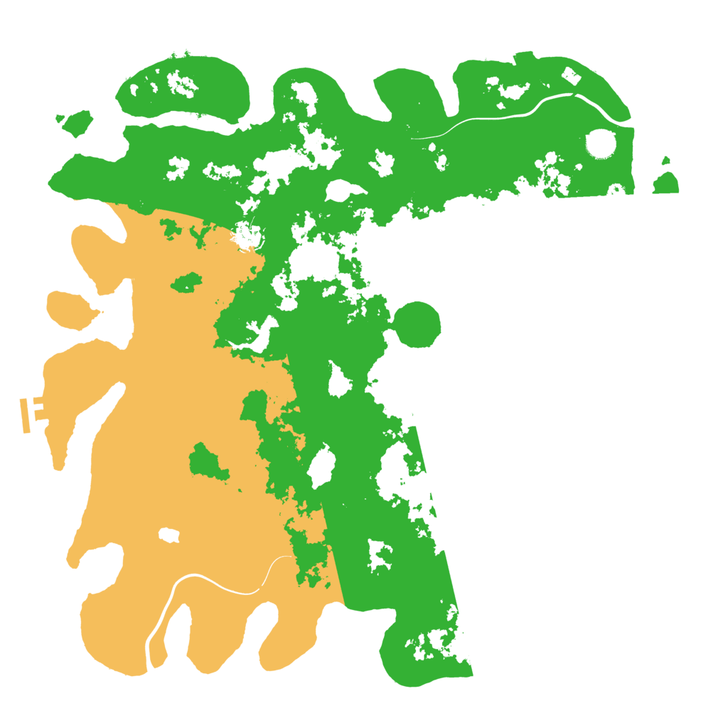 Biome Rust Map: Procedural Map, Size: 4250, Seed: 1344101674