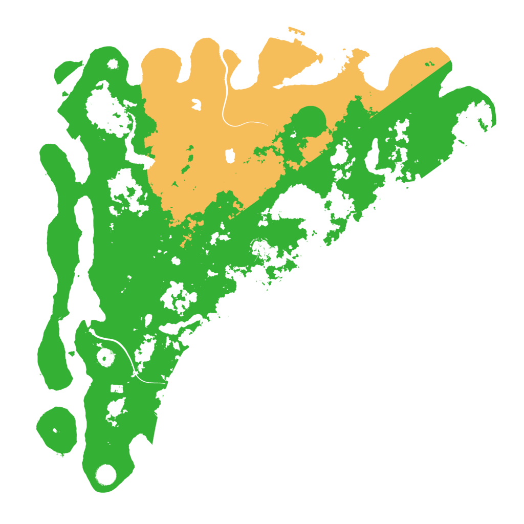 Biome Rust Map: Procedural Map, Size: 4500, Seed: 657940089