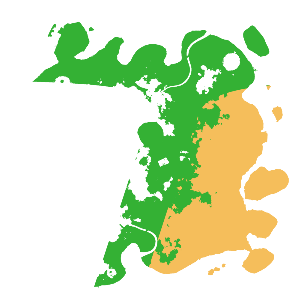 Biome Rust Map: Procedural Map, Size: 3300, Seed: 1082504964