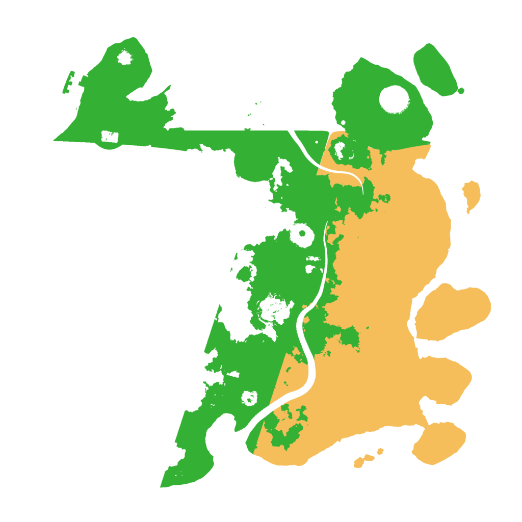 Biome Rust Map: Procedural Map, Size: 3300, Seed: 1082504964