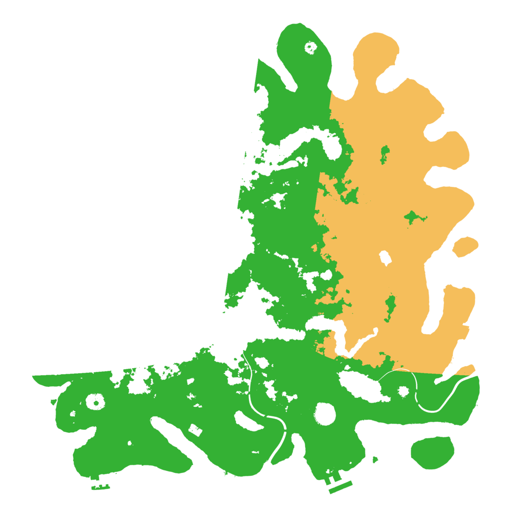 Biome Rust Map: Procedural Map, Size: 4250, Seed: 261025532