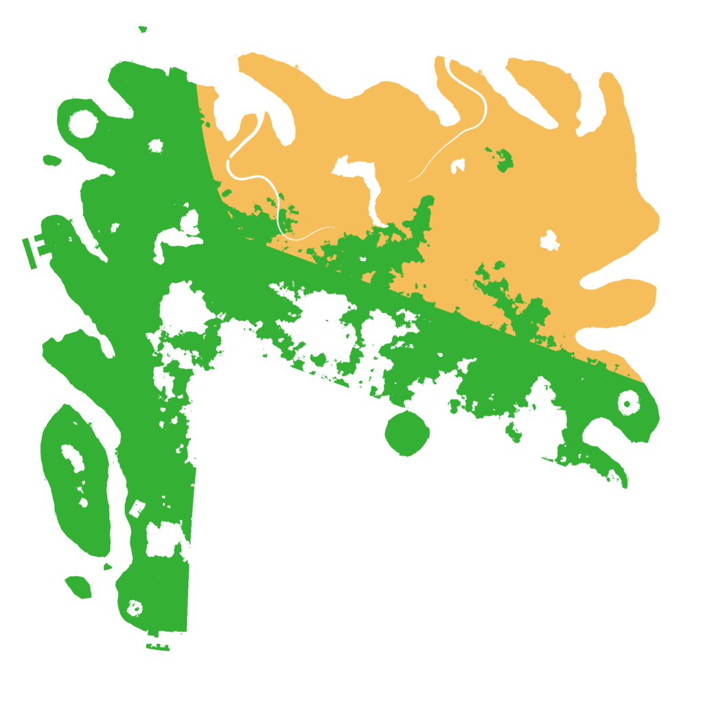 Biome Rust Map: Procedural Map, Size: 4500, Seed: 1954680866