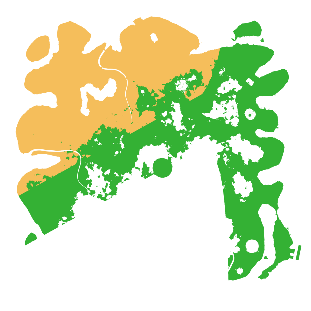 Biome Rust Map: Procedural Map, Size: 4250, Seed: 1112033889