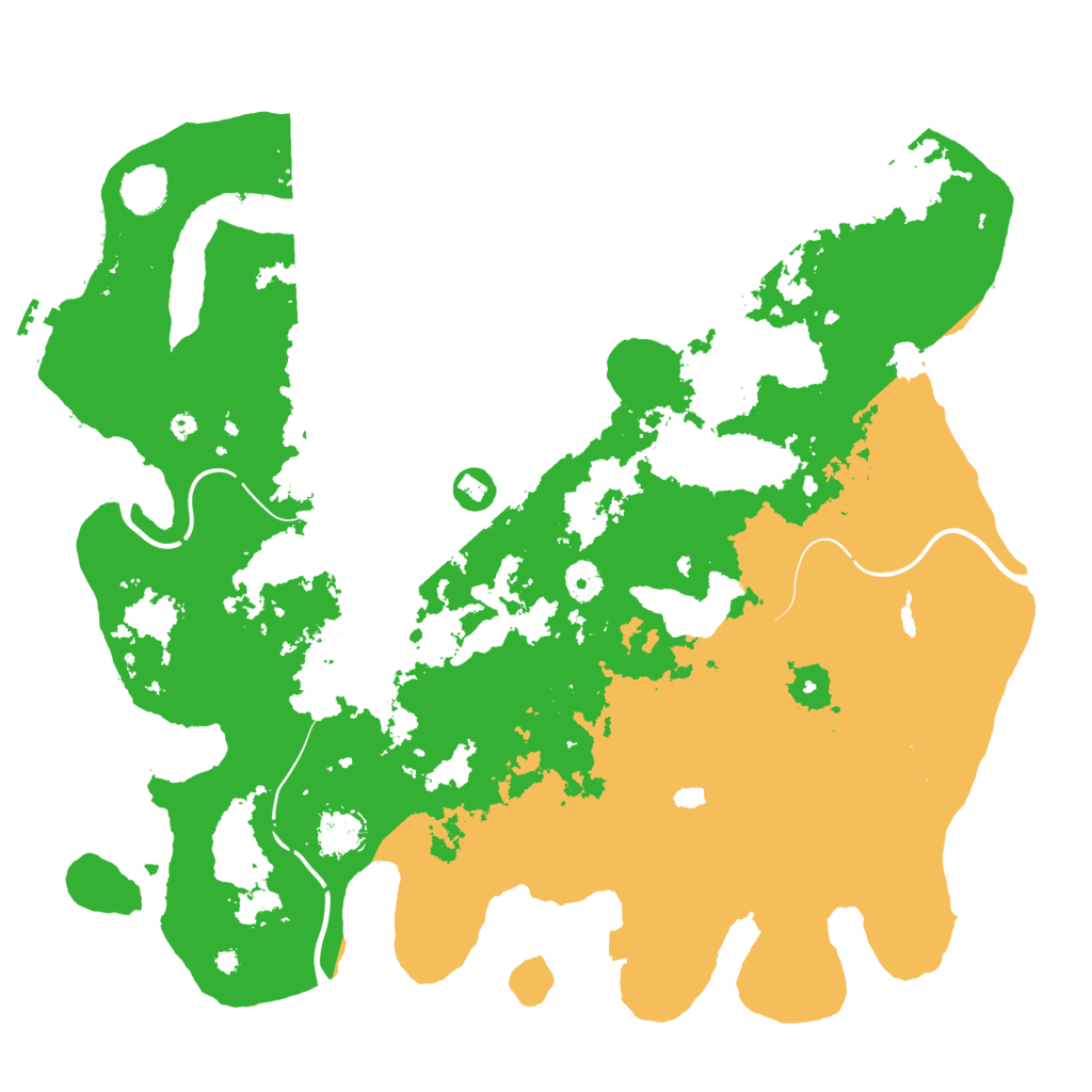 Biome Rust Map: Procedural Map, Size: 4253, Seed: 2031644056