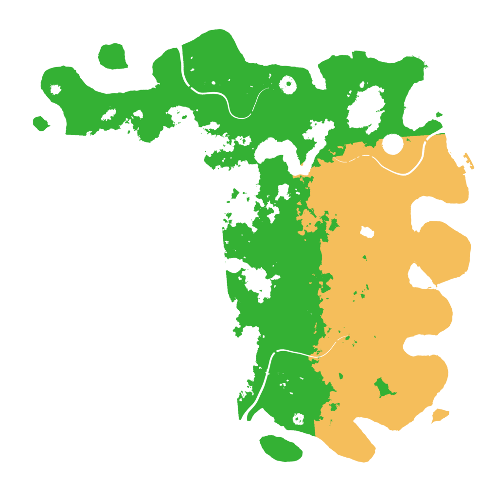 Biome Rust Map: Procedural Map, Size: 4300, Seed: 1614944338