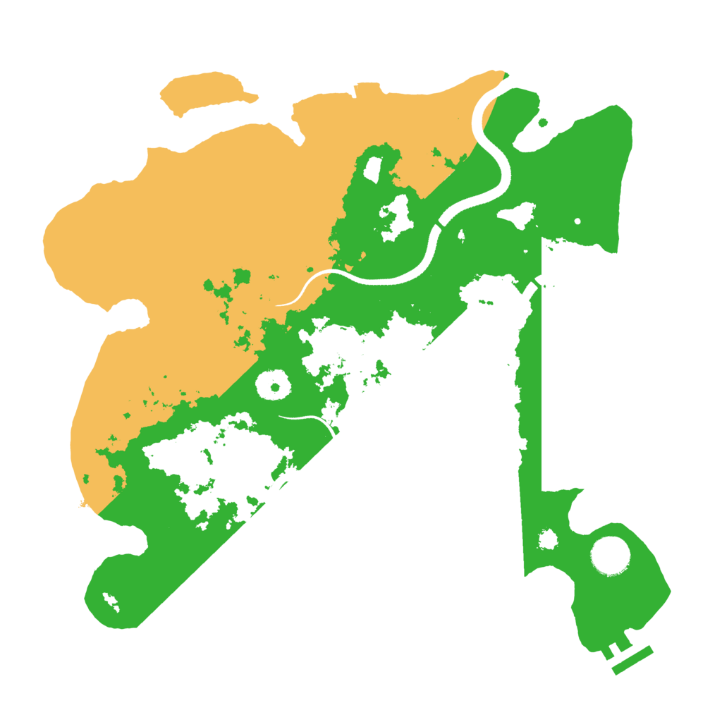 Biome Rust Map: Procedural Map, Size: 3287, Seed: 2116388101
