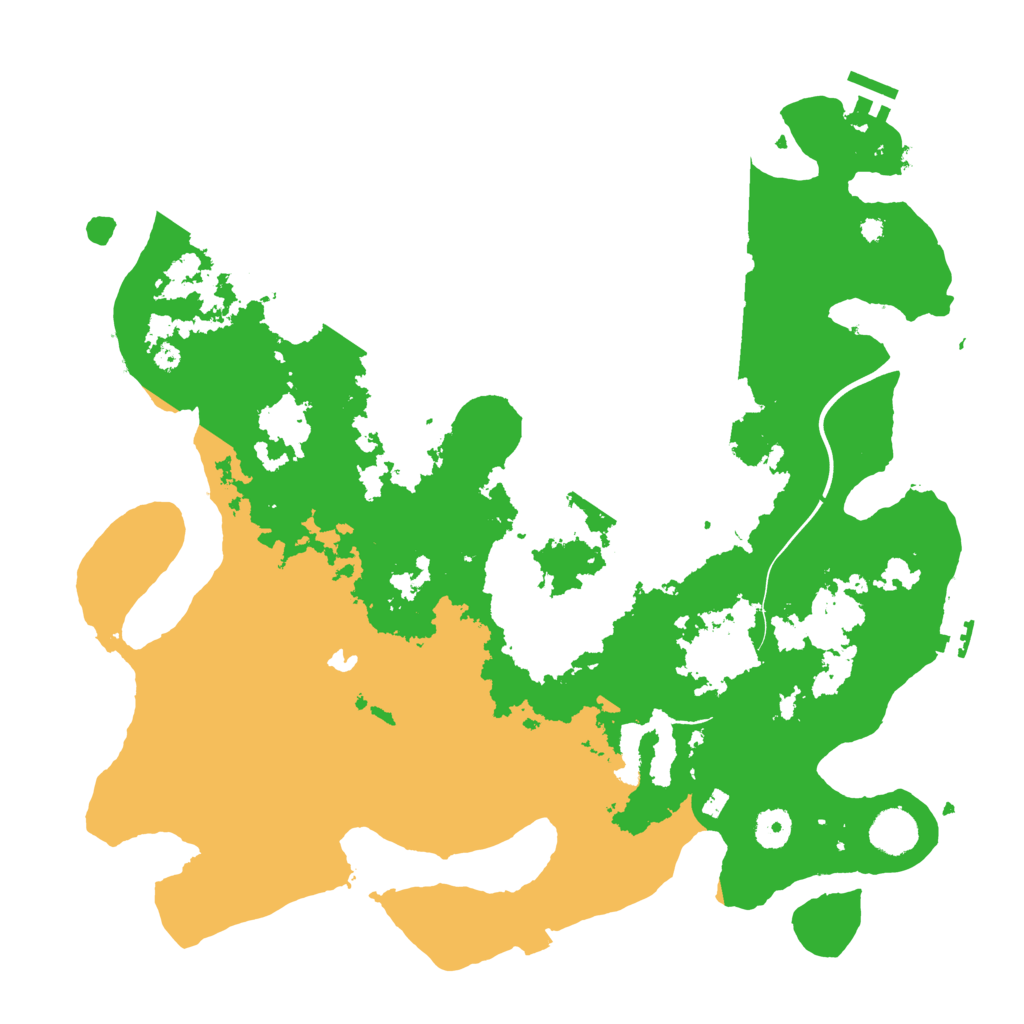 Biome Rust Map: Procedural Map, Size: 4000, Seed: 1033256098