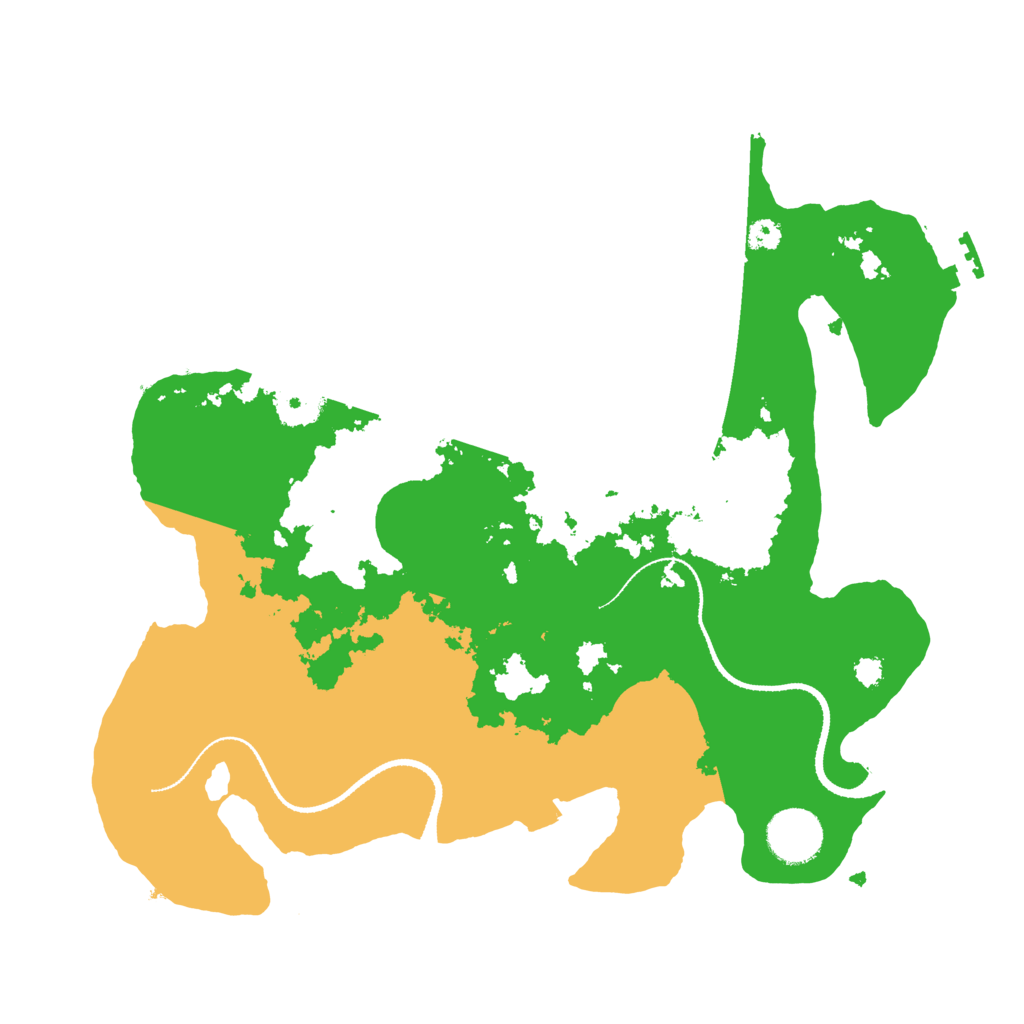 Biome Rust Map: Procedural Map, Size: 3250, Seed: 787811