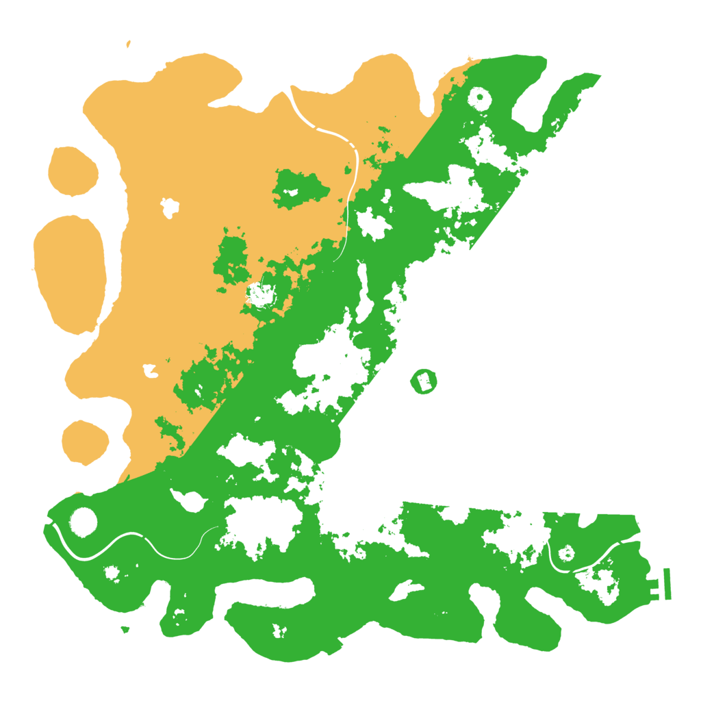 Biome Rust Map: Procedural Map, Size: 4500, Seed: 2103906292