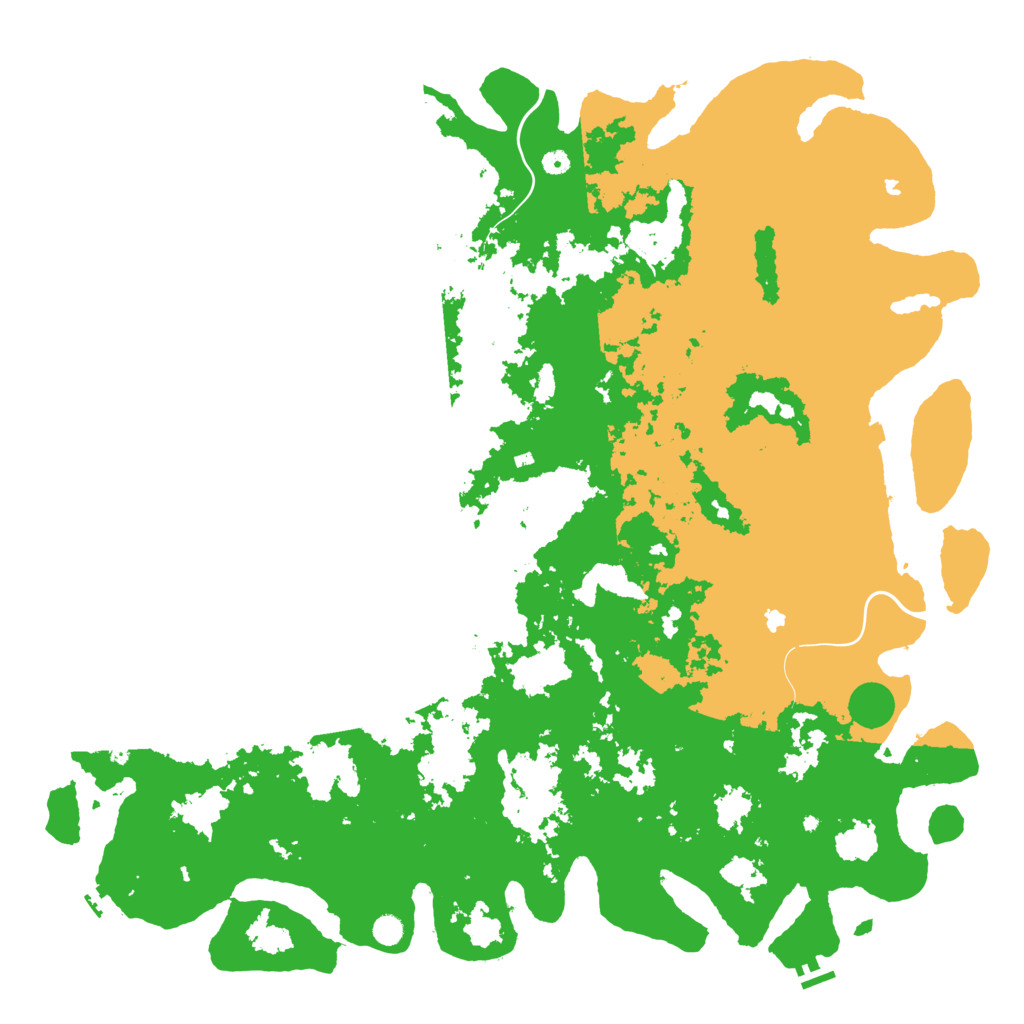 Biome Rust Map: Procedural Map, Size: 5899, Seed: 482887