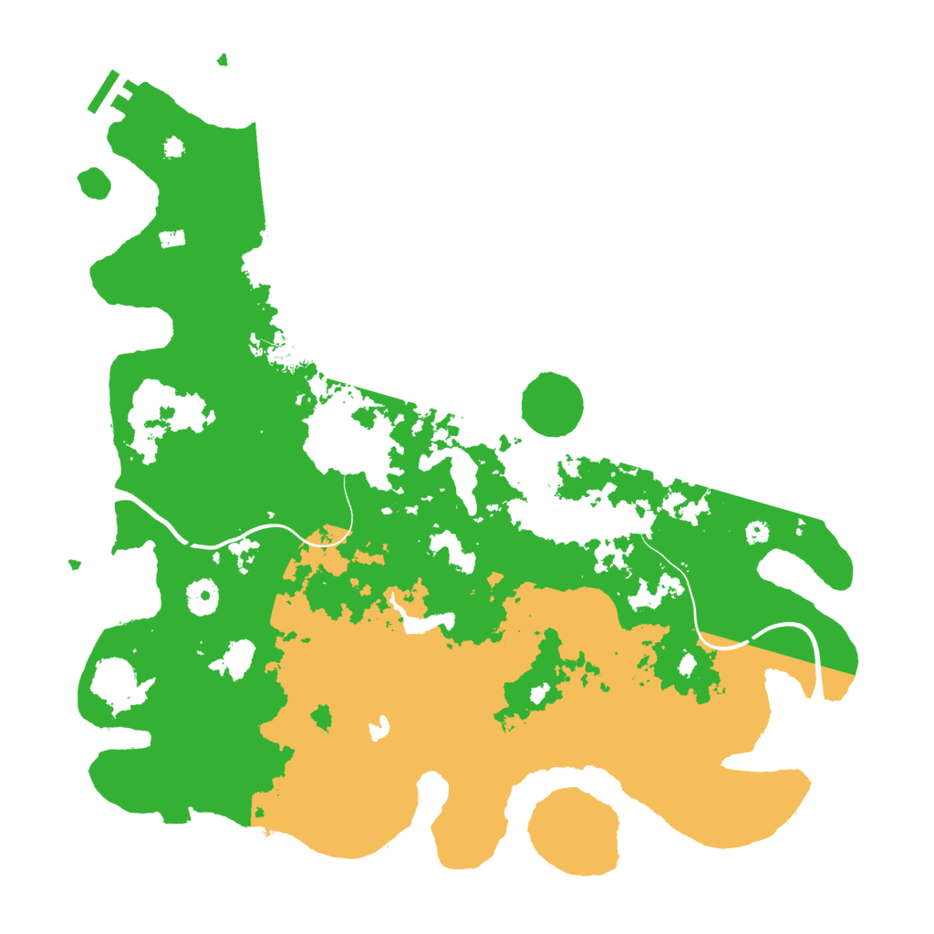 Biome Rust Map: Procedural Map, Size: 4000, Seed: 1153639253