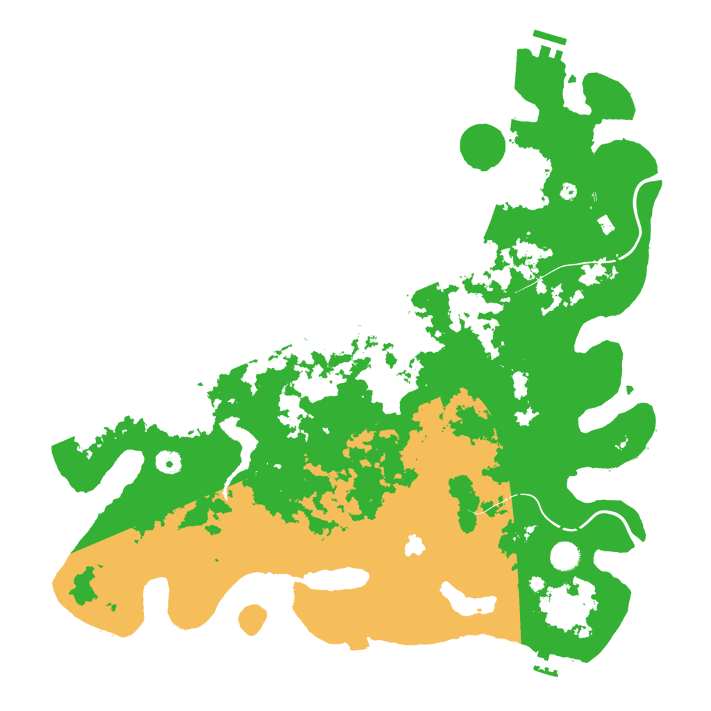 Biome Rust Map: Procedural Map, Size: 4250, Seed: 1041963125