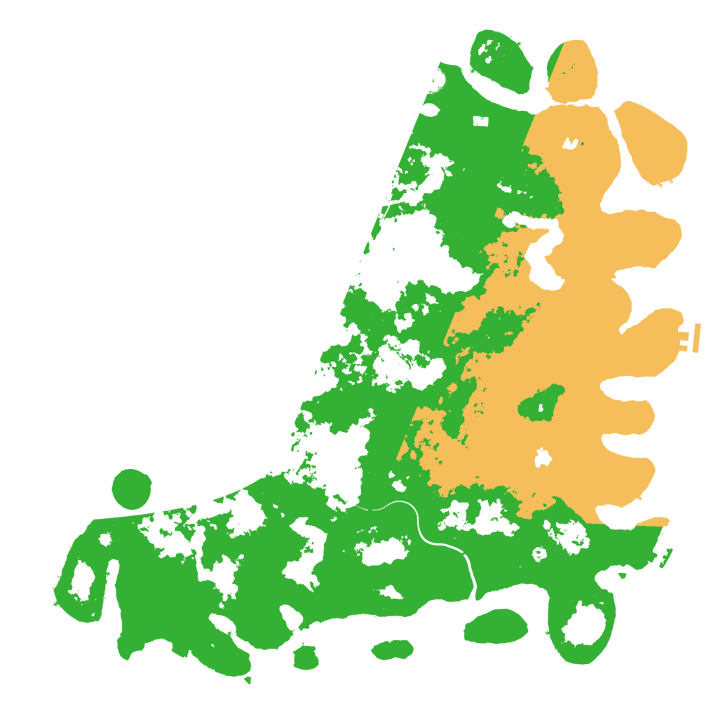 Biome Rust Map: Procedural Map, Size: 5000, Seed: 1960563864