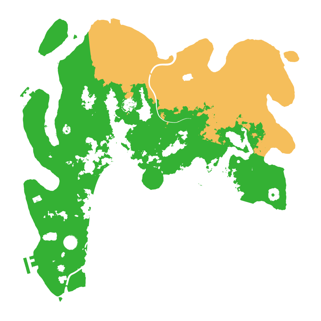 Biome Rust Map: Procedural Map, Size: 4000, Seed: 769993276
