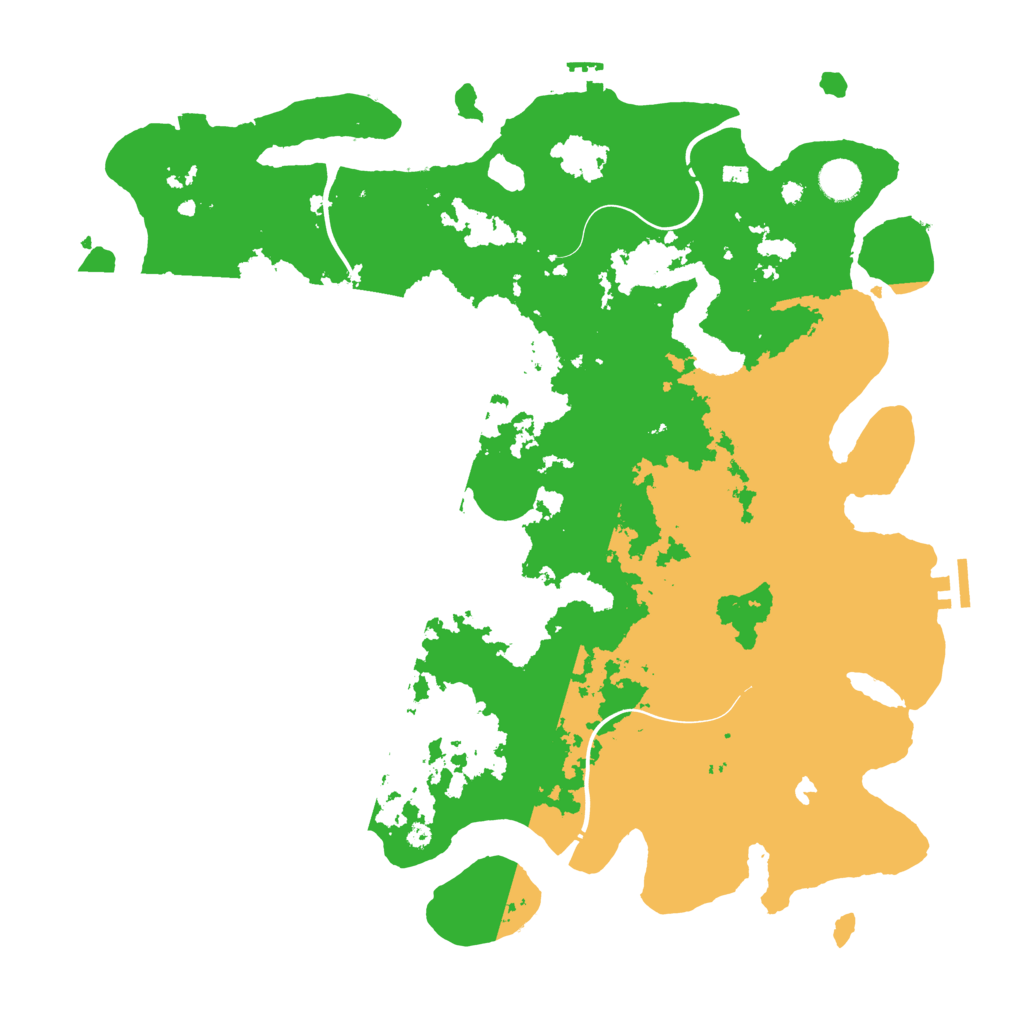 Biome Rust Map: Procedural Map, Size: 4250, Seed: 2096679490