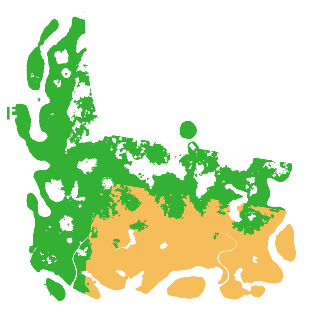 Biome Rust Map: Procedural Map, Size: 5000, Seed: 1097580659