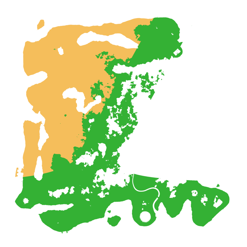 Biome Rust Map: Procedural Map, Size: 4000, Seed: 1428786705