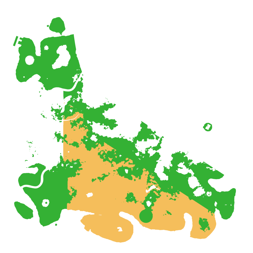 Biome Rust Map: Procedural Map, Size: 5000, Seed: 310244212
