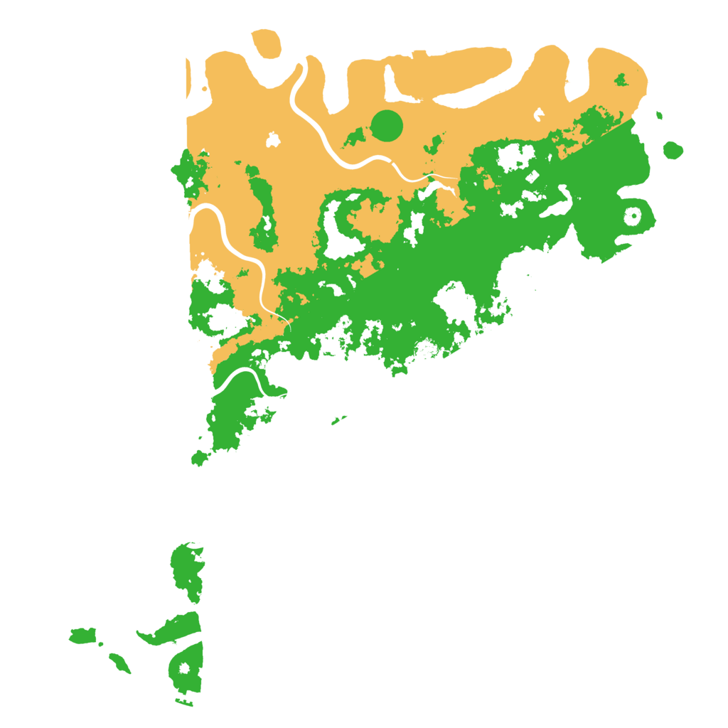 Biome Rust Map: Procedural Map, Size: 6000, Seed: 465956