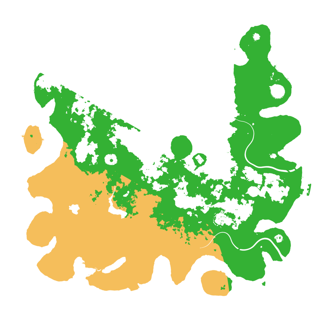 Biome Rust Map: Procedural Map, Size: 4000, Seed: 35361550