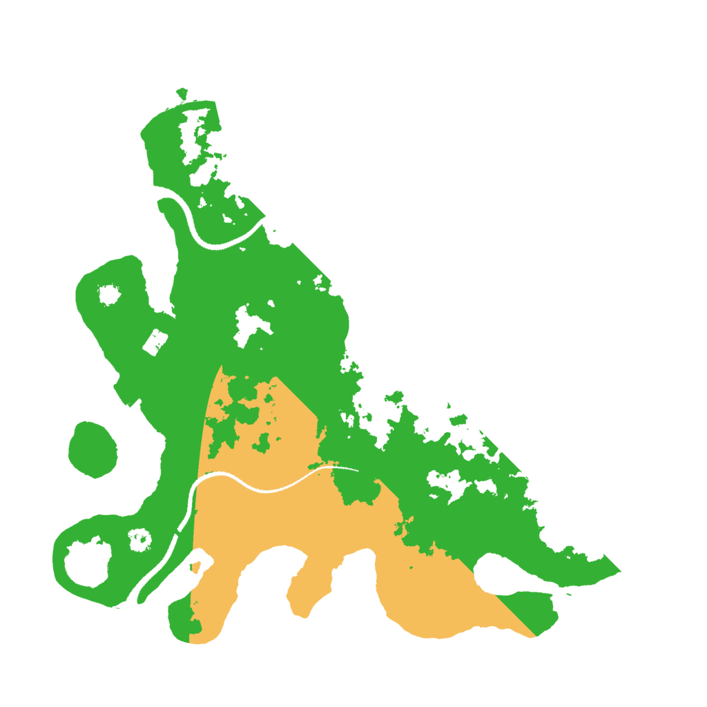 Biome Rust Map: Procedural Map, Size: 3000, Seed: 14823