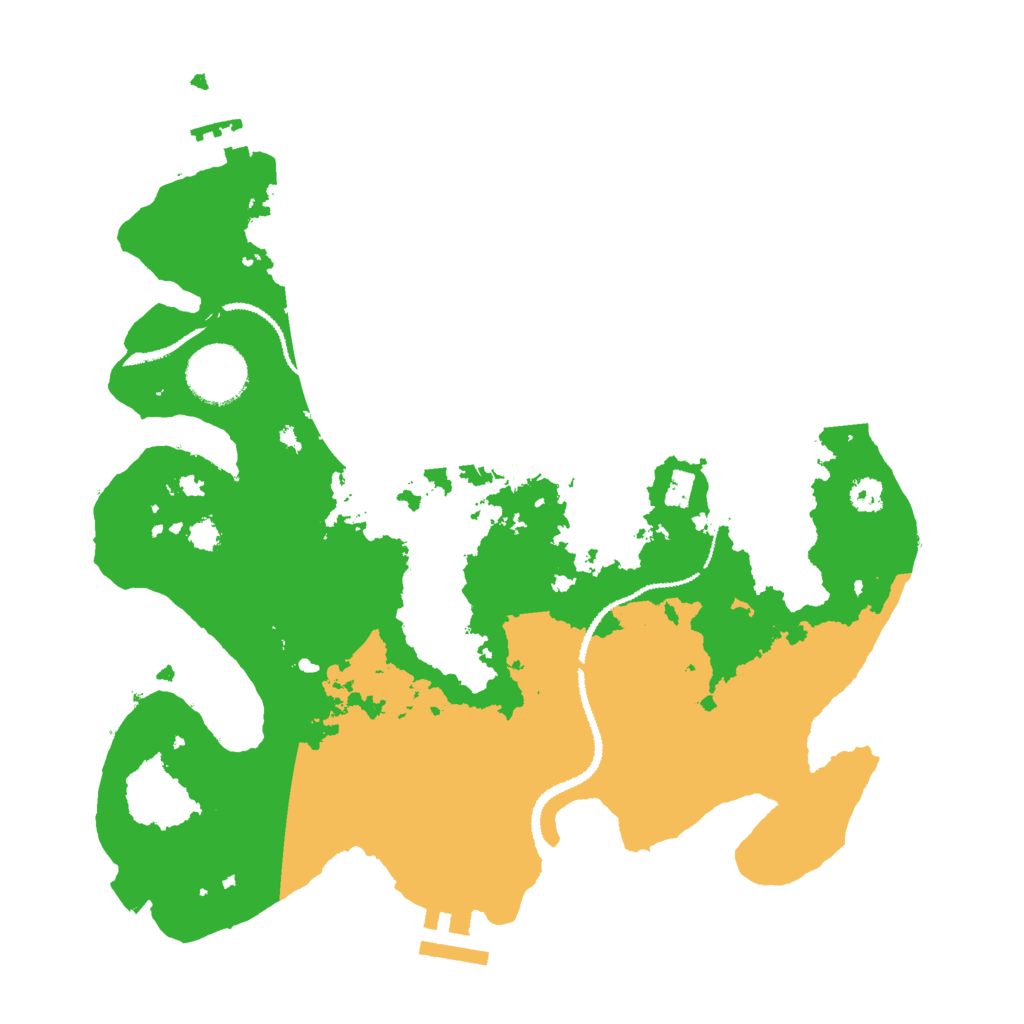 Biome Rust Map: Procedural Map, Size: 3000, Seed: 1531504762