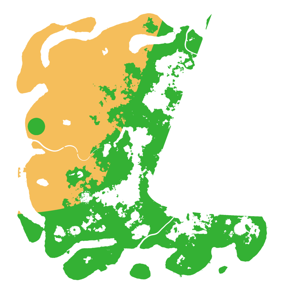 Biome Rust Map: Procedural Map, Size: 4510, Seed: 644