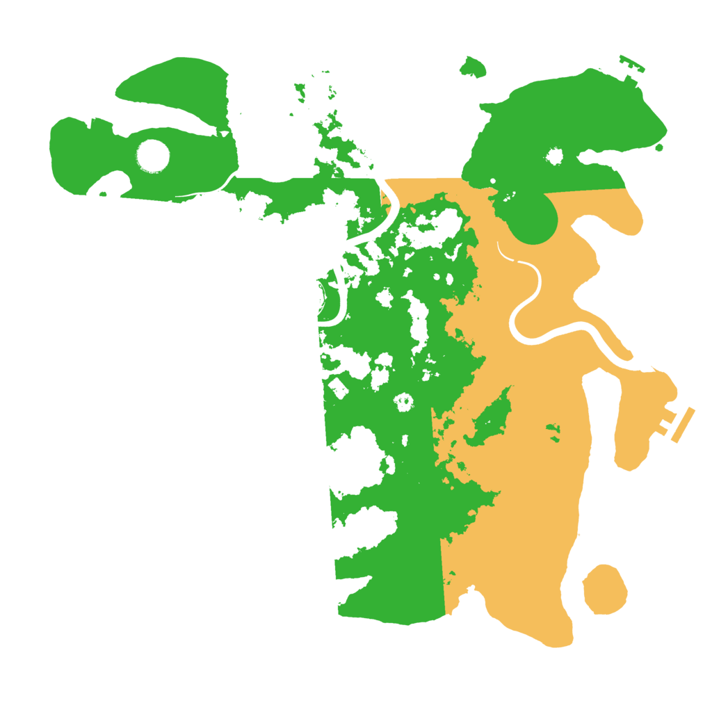 Biome Rust Map: Procedural Map, Size: 3800, Seed: 694416553