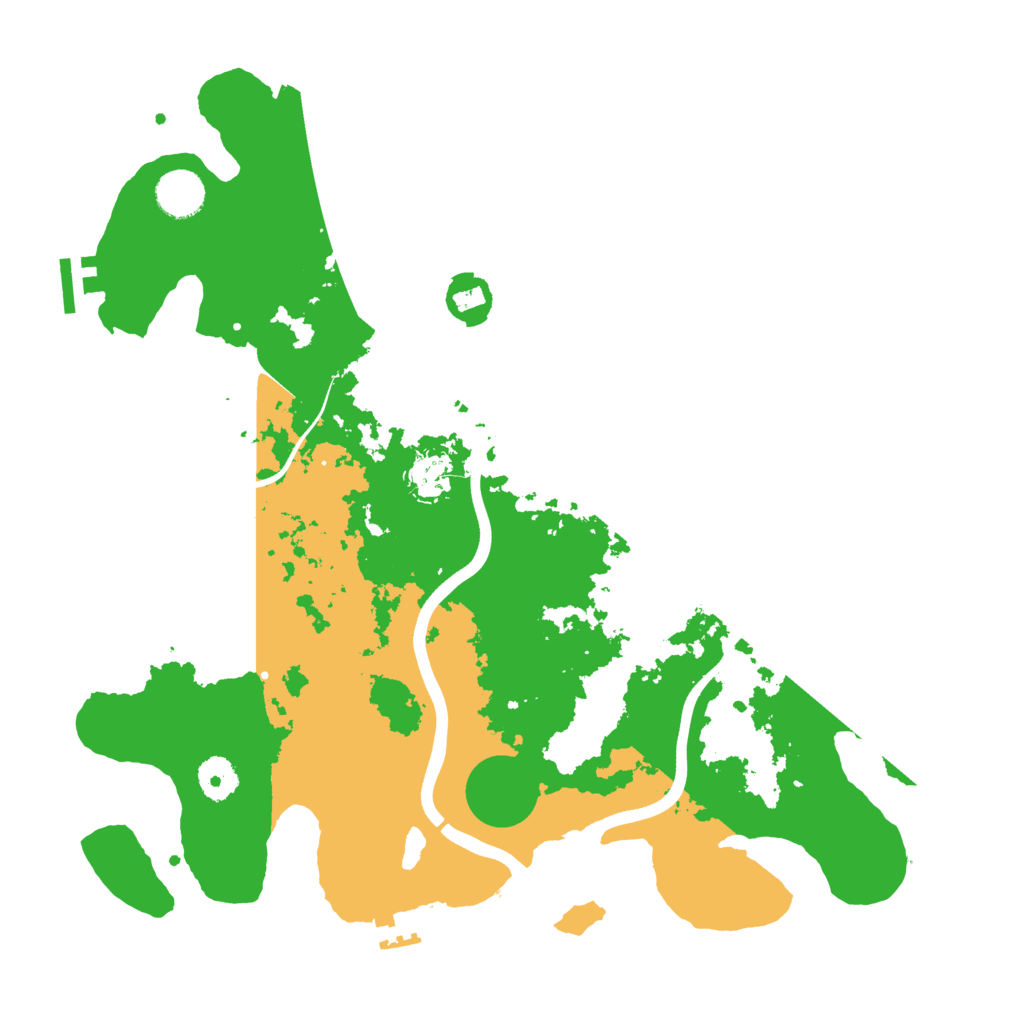 Biome Rust Map: Procedural Map, Size: 3750, Seed: 94823357