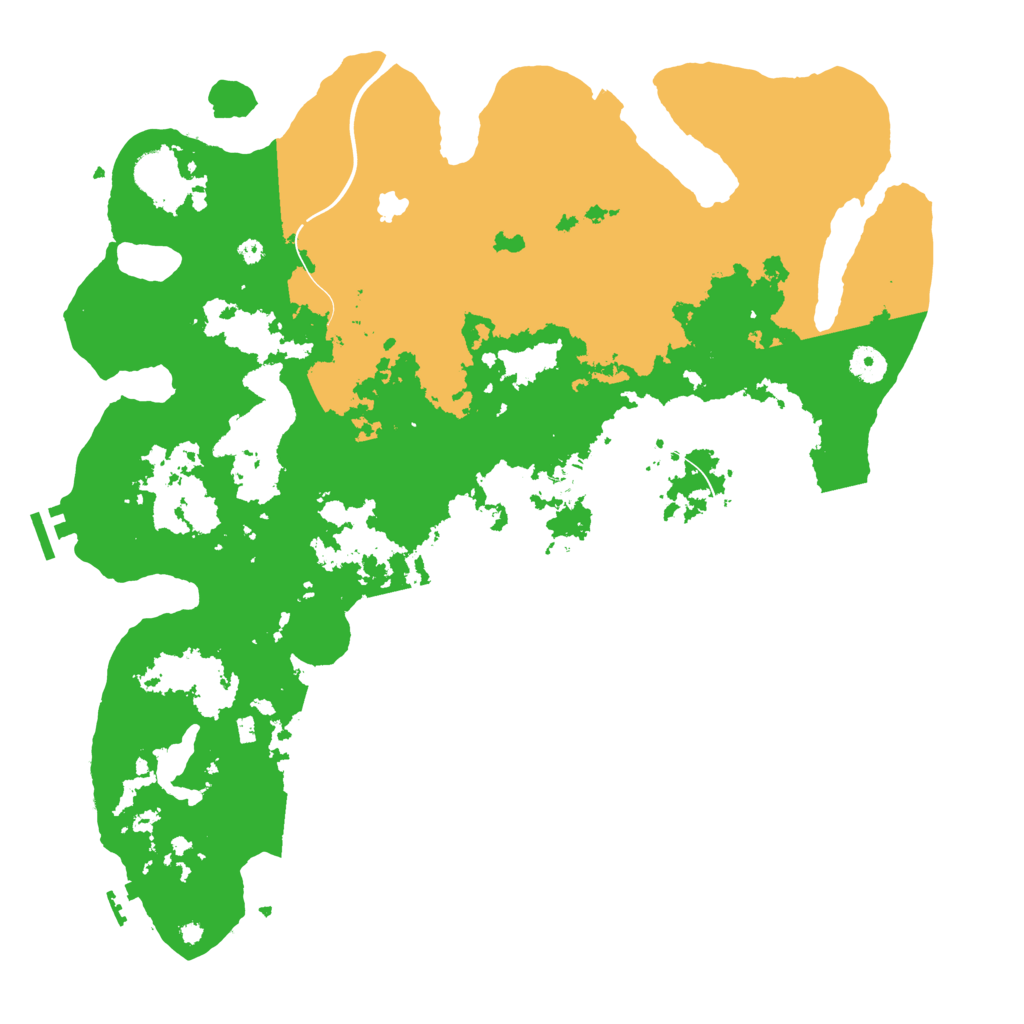 Biome Rust Map: Procedural Map, Size: 4250, Seed: 111512975