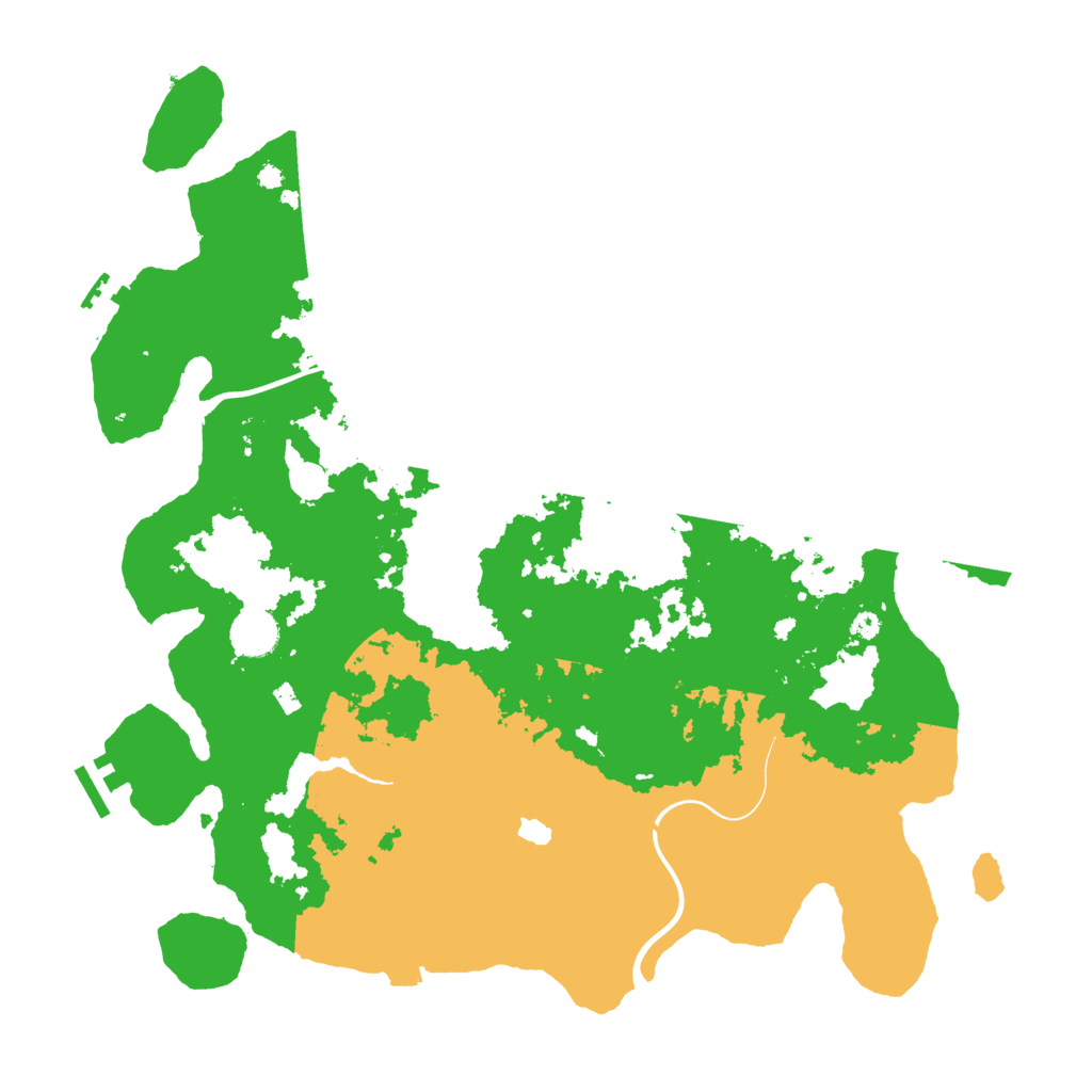 Biome Rust Map: Procedural Map, Size: 4000, Seed: 34712