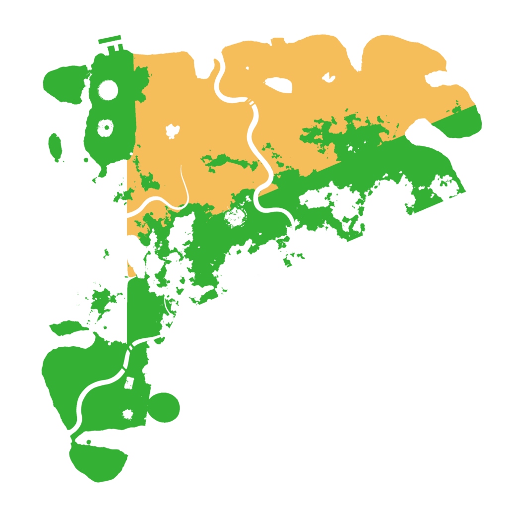 Biome Rust Map: Procedural Map, Size: 4500, Seed: 1742168791