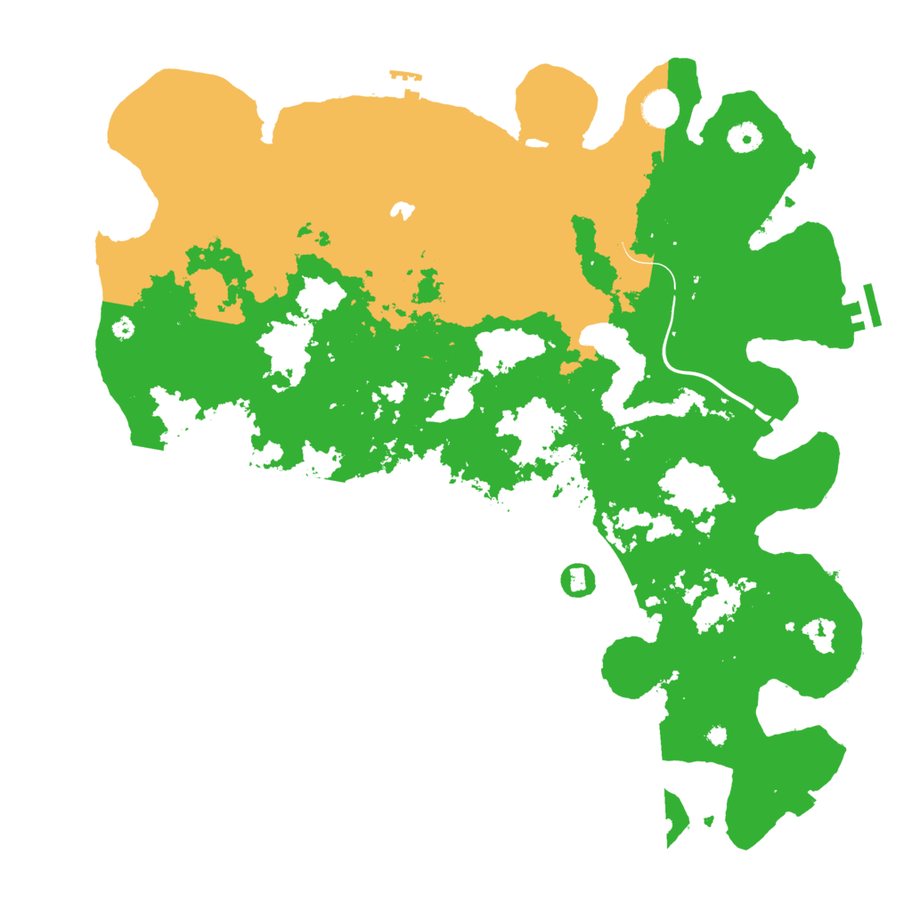 Biome Rust Map: Procedural Map, Size: 4250, Seed: 23518