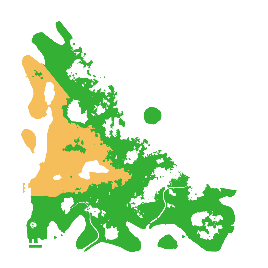 Biome Rust Map: Procedural Map, Size: 4250, Seed: 1596077430