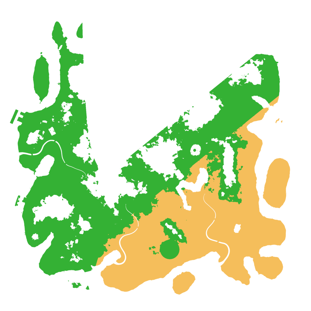 Biome Rust Map: Procedural Map, Size: 4250, Seed: 931222552