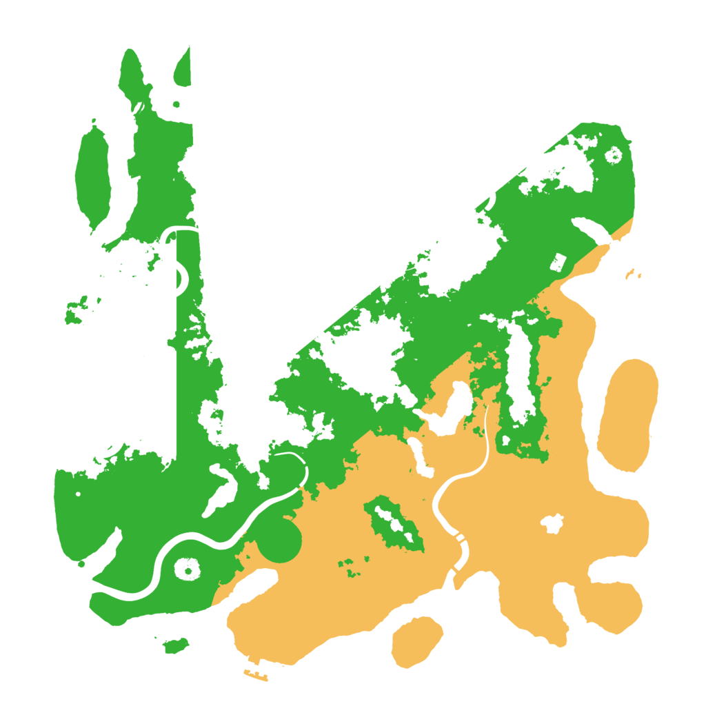 Biome Rust Map: Procedural Map, Size: 4250, Seed: 931222552
