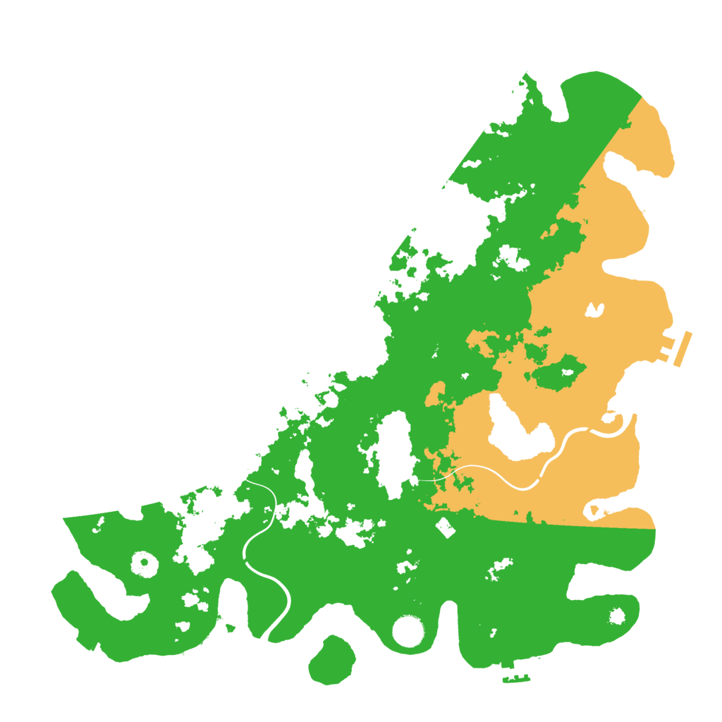 Biome Rust Map: Procedural Map, Size: 4000, Seed: 1817422127