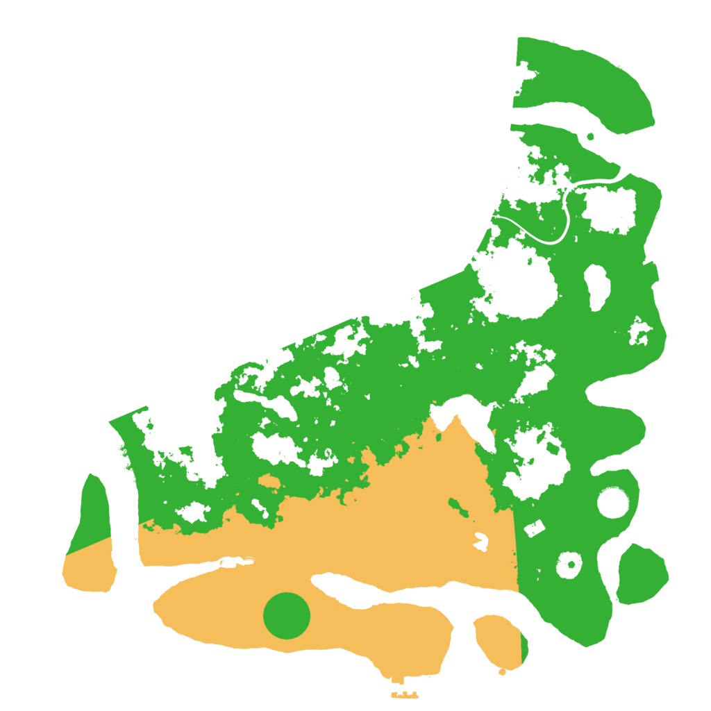 Biome Rust Map: Procedural Map, Size: 4000, Seed: 771897085