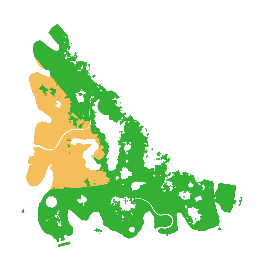 Biome Rust Map: Procedural Map, Size: 4100, Seed: 462332